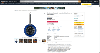 Sartén para Estufa de Inducción Chico Vasconia Elegance por $329 | Amazon