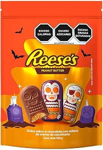 HERSHEY'S Reese's Halloween Skeleton 450g por $210 en Amazon