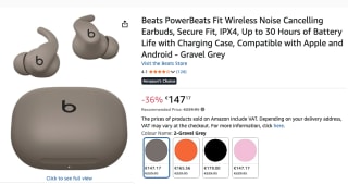 Beats Powerbeats Fit Grijs voor €147,17 bij Amazon