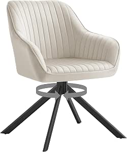 Chaise de salle à manger pivotante Songmics KDC161LH01V1 à 84,99€