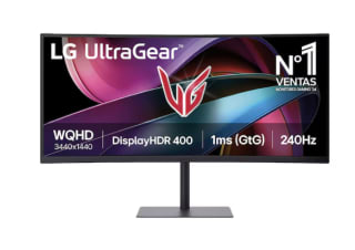 Monitor Gaming LG UltraGear 34" Curvo por 255,56€