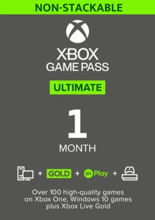 Xbox Game Pass Ultimate 1 Month Subscription £11.99 EU/UK Deal