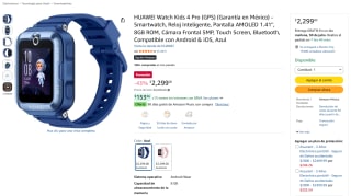 Smartwatch HUAWEI Watch Kids 4 Pro por $2,299 | Oferta Amazon