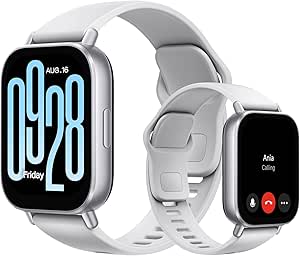 Xiaomi Redmi Watch 5 Active, Llamadas Bluetooth por 24.71€ blanco y negro