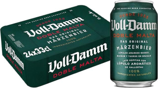 24 latas Voll-Damm Cerveza Doble Malta 330 ml por 14.51€