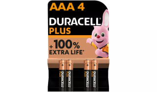 Duracell AAA Batteries 4 Pack Clearance Deal with Free Click and Collect