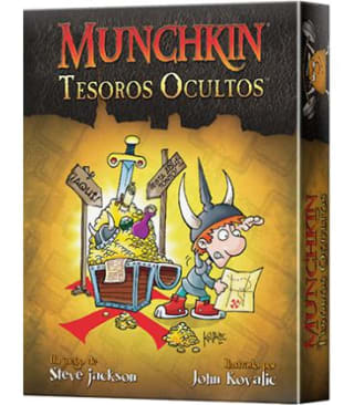 Juego de mesa Munchkin: Tesoros Ocultos por 4€