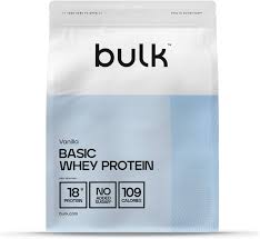 Bulk Basic Vanilla Whey Protein 1.25kg Prime Day Deal for £12.81