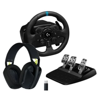 Logitech Pack G923 Volante y Pedales PS4/PS5/PC + Logitech G435 LIGHTSPEED por 199€