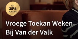 Tot 35% korting tijdens De Vroege Toekan Weken