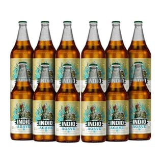 Cerveza Indio Agave 12x940ml por $365 | Oferta Amazon