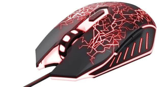 Ratón gaming - Trust GXT 105X, Por cable, Cubierta de goma, Ambidiestro por 6.99€