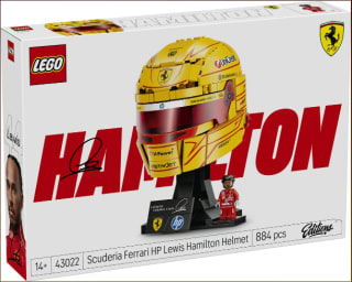Lego 43022 Scuderia Ferrari HP Casque de Lewis Hamilton à 69,99€