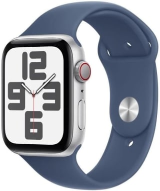 APPLE Watch SE GPS + Cellular 44mm Denim Sport Band M/L voor €239 bij Amazon