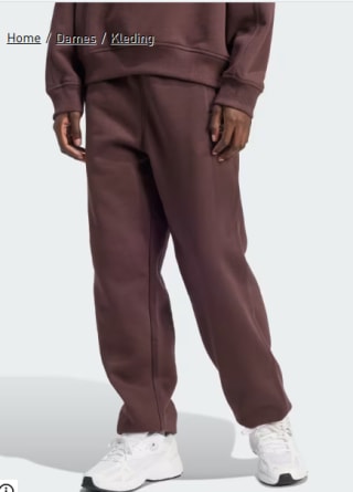 Essentials Fleece Loose Joggingbroek voor €30,25 bij adidas