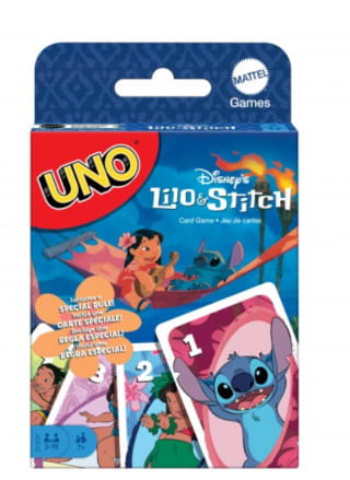 Mattel Game UNO Disney Lilo & Stitch Juego de Cartas por 5€