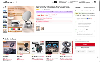 Soporte Magnético para Celular 360° por $63 | AliExpress