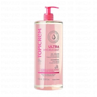 Gel douche Topicrem ultra-hydratant flacon pompe 1L à 5,33€
