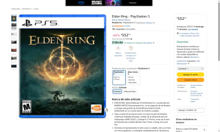 Elden Ring para PS5 por $552 | Amazon