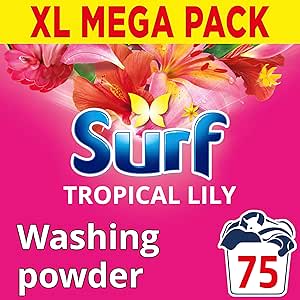 Surf Tropical Lily Washing Powder 4 Pack £18.20 Amazon Deal