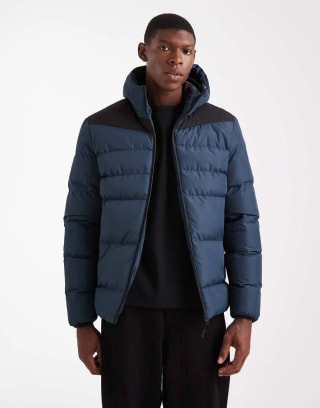 Chaqueta corta Brave Soul azul marino por 18.90€