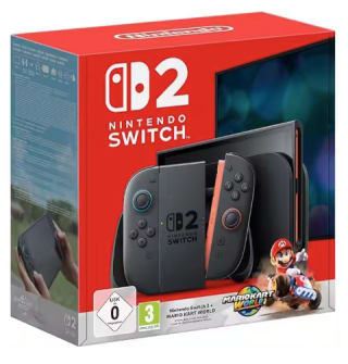 Consola Nintendo Switch 2 (Europea | Garantía) + Mario Kart World por 390.44€