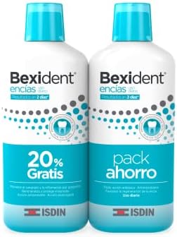 2 botes ISDIN Bexident Encías Uso Diario Colutorio con CPC + Cymenol 500ml por 9.09€