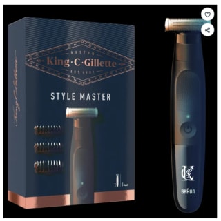 Tondeuse barbe sans fil king style master GILLETTE à 29,89€