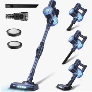 PrettyCare W400 Aspiradora Inalámbrica 25Kpa + accesorios por 53.72€