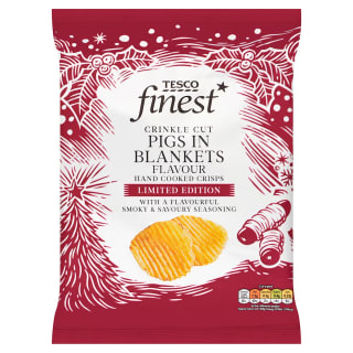 Tesco Crinkle Cut Flavour Crisps 150G, £1.20 (Clubcard Price)