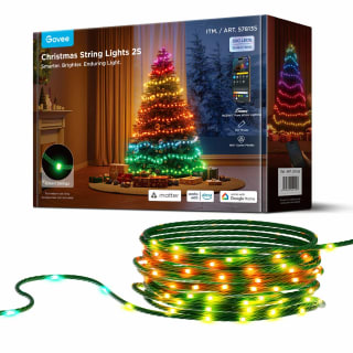 30.48m GOVEE Christmas String Lights 2S – Smart LED, Indoor & Outdoor, £29.98