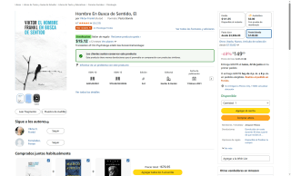 Libro El Hombre En Busca de Sentido por $149 | Oferta Amazon