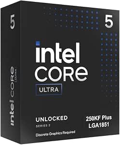 Intel Core Ultra 5 250KF Plus (18 cœurs) pour 178,85€ chez Amazon