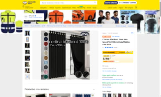 Cortinas Opacas BIAOJUE por $156 | Mercado Libre