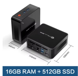 MLLSE G1 Mini PC AMD Ryzen5 5500U Processor 16GB voor €150,56 dmv code bij Aliexpress