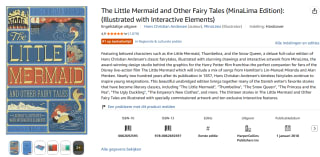 The Little Mermaid and Other Fairy Tales (MinaLima Edition) voor €11,45 bij Amazon.nl