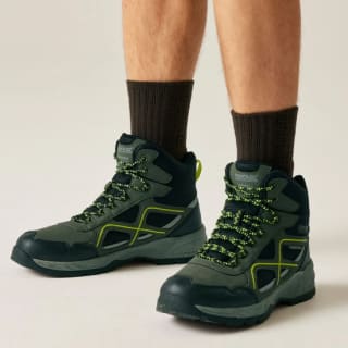 Regatta Men’s Waterproof Vendeavour Walking Boots – Dark Khaki Green – £26.40 w/code