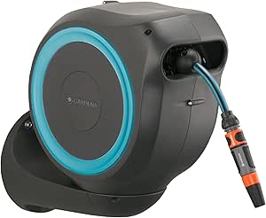Gardena wandslangenbox RollUp S (turquoise) 15 m voor €89 met code bij Amazon (Prime)