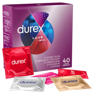 Durex Love Mix Pack 40 unidades preservativos masculinos, extra seguros por 9.99€
