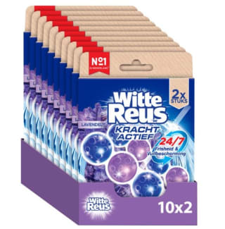 Witte Reus toiletblokken voor €1,10 per stuk bij Bol. (verpakking 20 stuks)