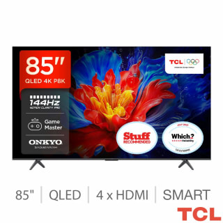 TCL 85" QLED Smart TV £699.99 with 5-Year Warranty