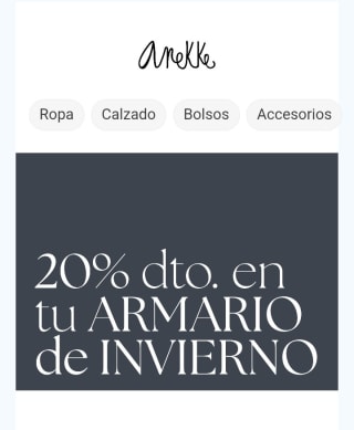 -20% de Descuento en Anekke.