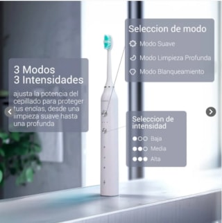 Cepillo Eléctrico Ultrasónico Recargable T100 $21.990 Falabella.com