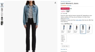 Levi's Bootcut Jeans voor €28,44 bij Amazon DE