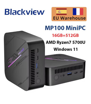 Mini PC Blackview MP100 16GB/512GB por 215,57€