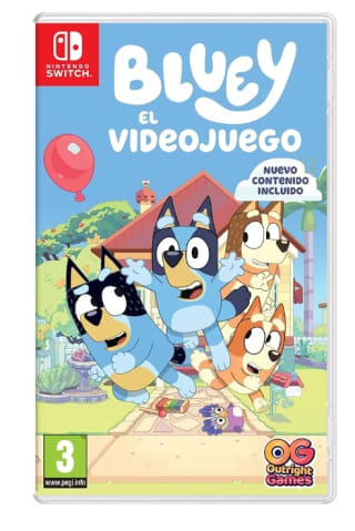 Bluey El Videojuego Nintendo Switch por 14.99€.