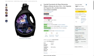Suavitel Momentos Mágicos 4.8L por $99 | Amazon (Prime)