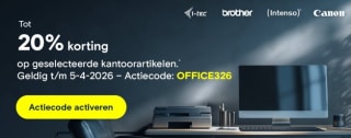 Tot 20% korting op geselecteerde kantoorartikelen bij Conrad