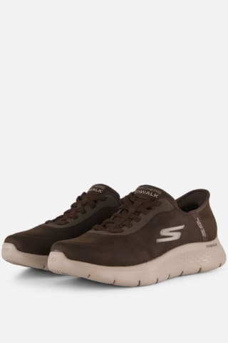 Skechers Go Walk Flex Slip-ins bruin Leer voor €39,76 bij Bol