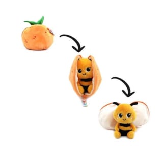 Peluche de abeja mandarín Flipetz Nature et decouvertes por 12€